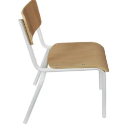 CHAISE ECOLIER ENFANT BLANC