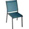 CHAISE ESSENTIA EMPILABLE CANARD GRAPHITE