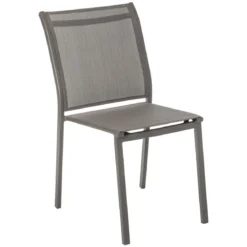 CHAISE ESSENTIA EMPILABLE WENGE TONKA