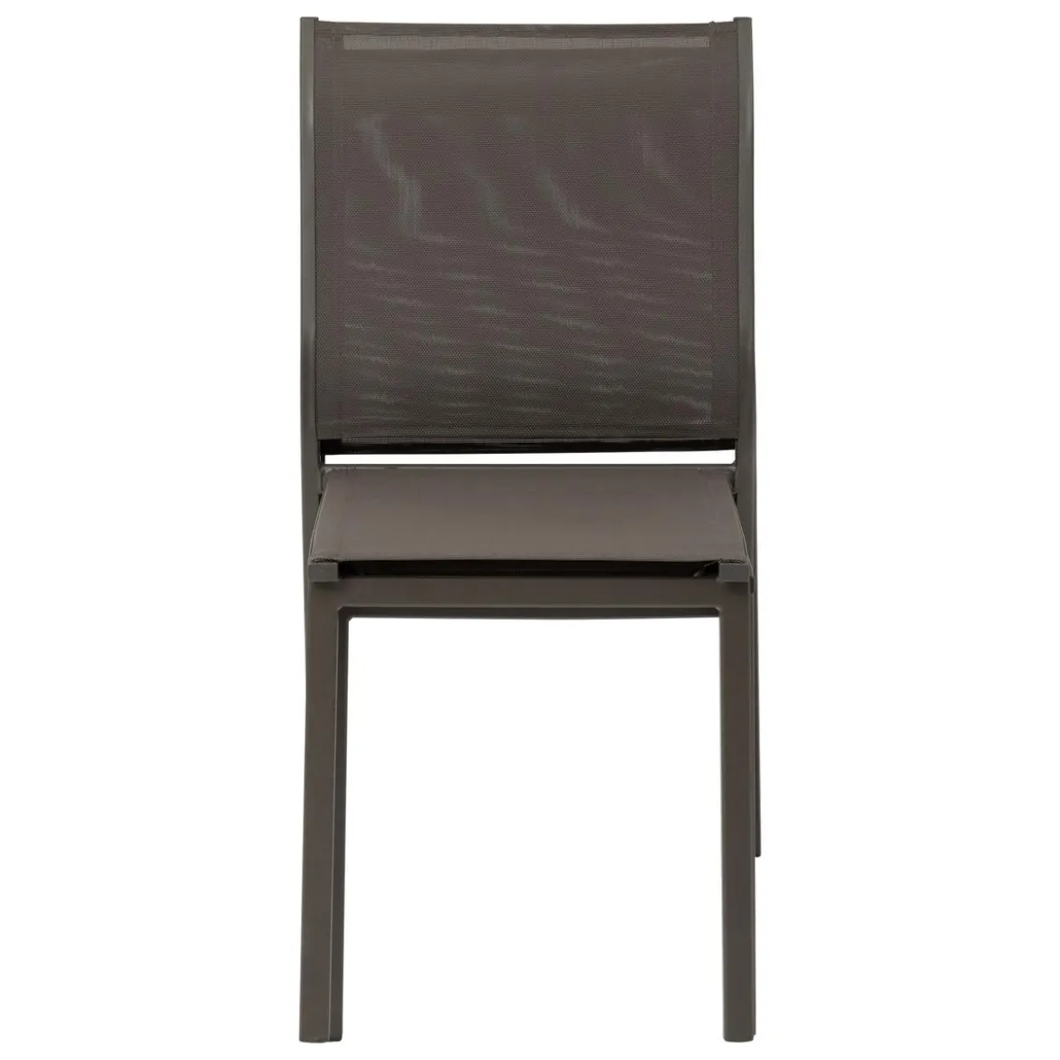 CHAISE ESSENTIA EMPILABLE WENGE PRALINE