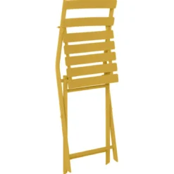 CHAISE GREENSBORO MOUTARDE