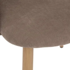 CHAISE IMITATION CHENE CELESTE TAUPE