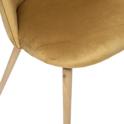 CHAISE IMITATION HETRE SLANO JAUNE CUMIN