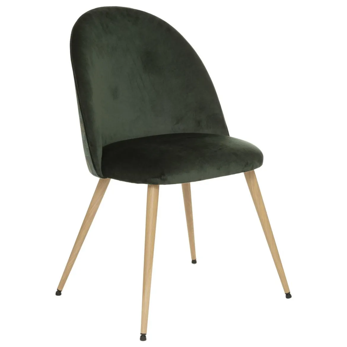 CHAISE IMITATION HETRE VELOURS SLANO JUNGLE