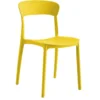 CHAISE JANICE CITRON 50.5X41X80CM