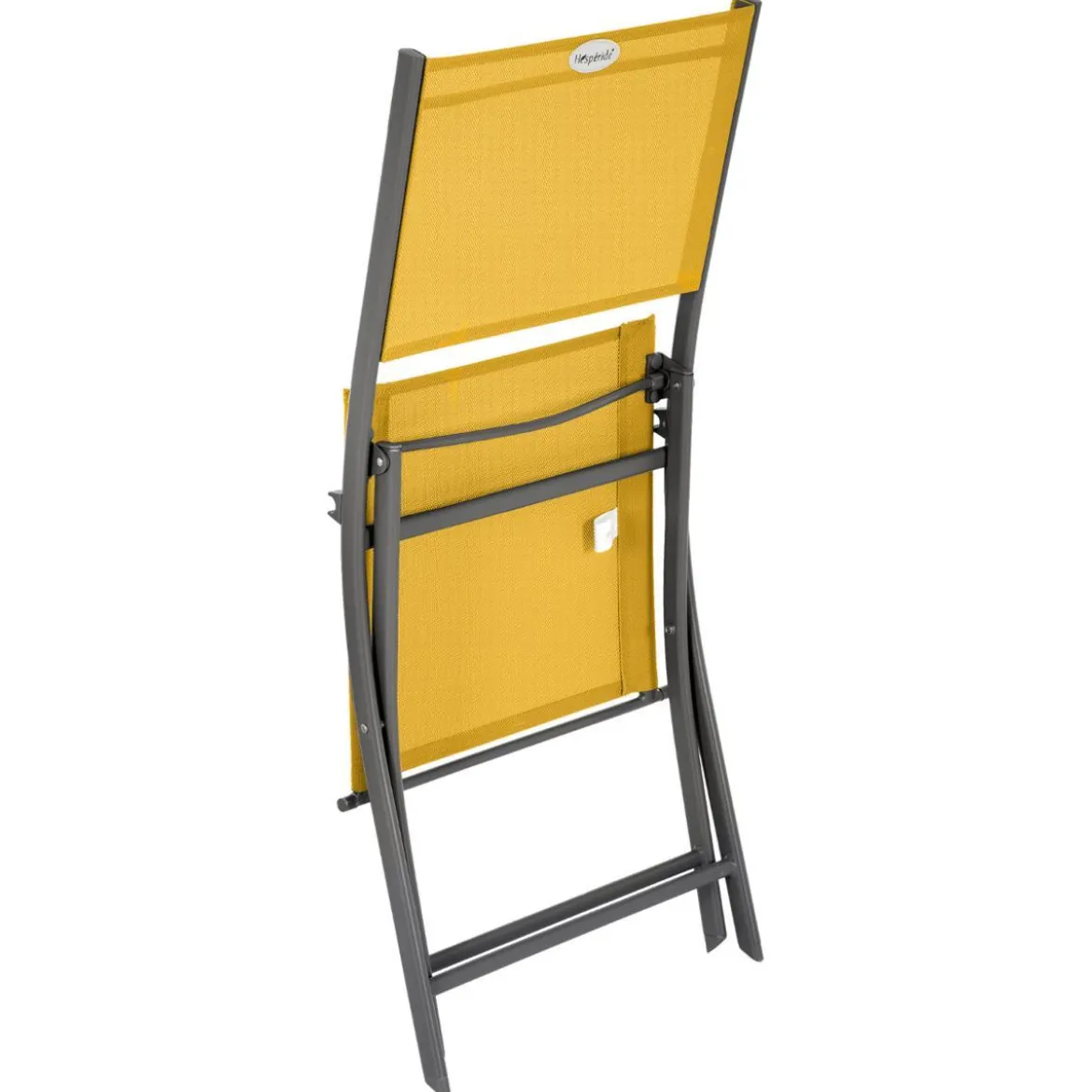CHAISE MODULA MOUTARDE GRAPHITE