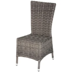CHAISE MOOREA TERRE D OMBRE