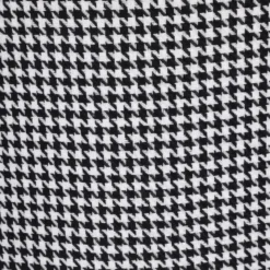 CHAISE PIED NOIR VELOURS SLANO NOIR BLANC