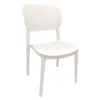 CHAISE PLASTIQUE ENFANT INTERIEUR EXTERIEUR BLANC