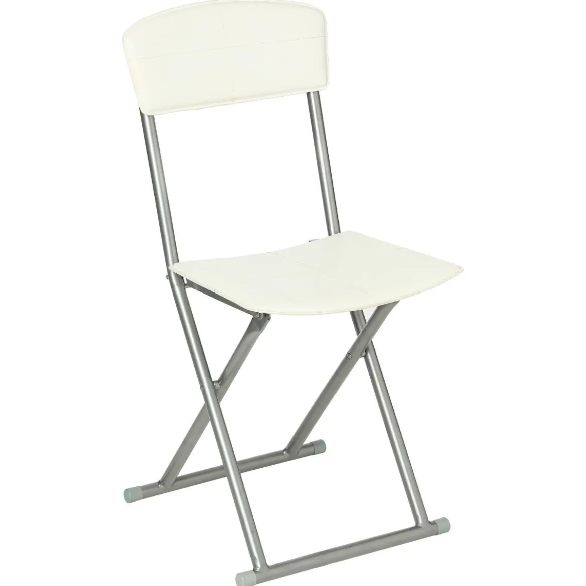 CHAISE PLIANTE PVC CREME