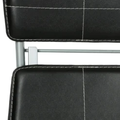 CHAISE PLIANTE PVC NOIR