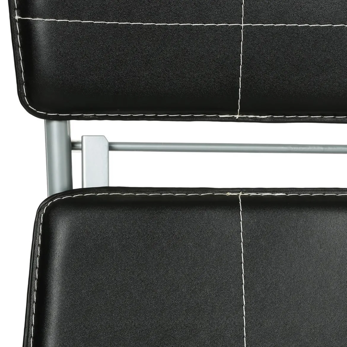 CHAISE PLIANTE PVC NOIR