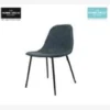 CHAISE PU BLEUE M2