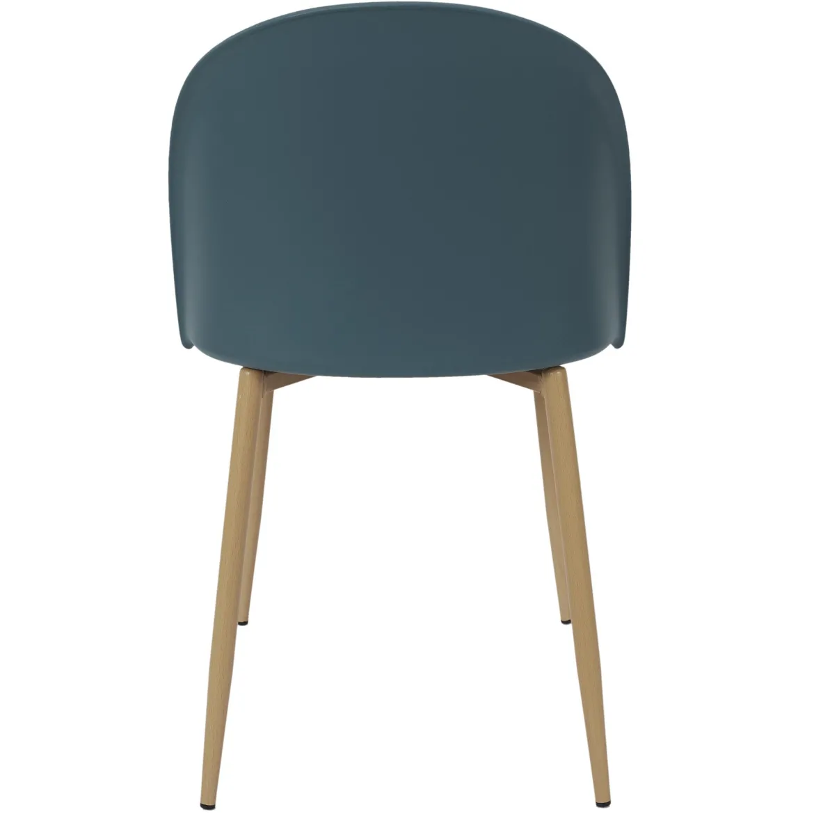 CHAISE SCANDINAVE BERGEN BLEU CANARD