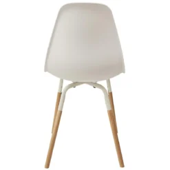 CHAISE SCANDINAVE PHENIX BLANC