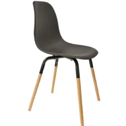 CHAISE SCANDINAVE PHENIX NOIR