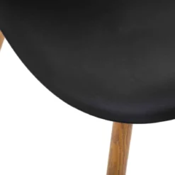 CHAISE TAHO PIED IMITATION CHENE NOIR