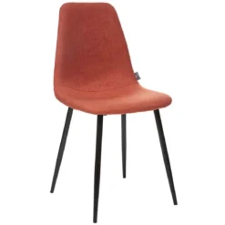 CHAISE TERRACOTA PIED NOIR TYKA