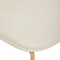 CHAISE TISSU NEORA IVOIRE