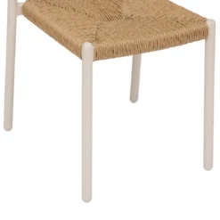 CHAISE WISTTY EMPILABLE ARGILE