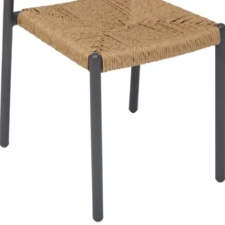 CHAISE WISTTY EMPILABLE GRAPHITE