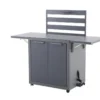 CHARIOT ROULETTES ACIER GRAPHITE WHEELY