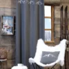 CHARVIN RIDEAU 135X260CM OEIL GRIS