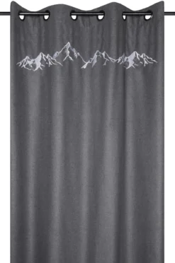 CHARVIN RIDEAU 135X260CM OEIL GRIS