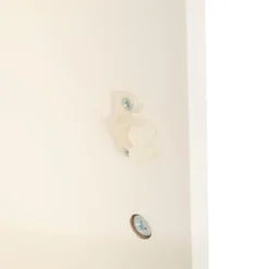 CHEVET DOUCEUR ORGANIQUE BLANC D.35.5X33X40CM