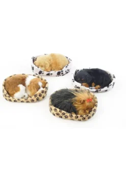 CHIEN DANS PANIER 20 CM