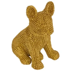 CHIEN RESINE EDEN H.10CM