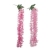 CHUTE DE FLEURS H110CM ROSE