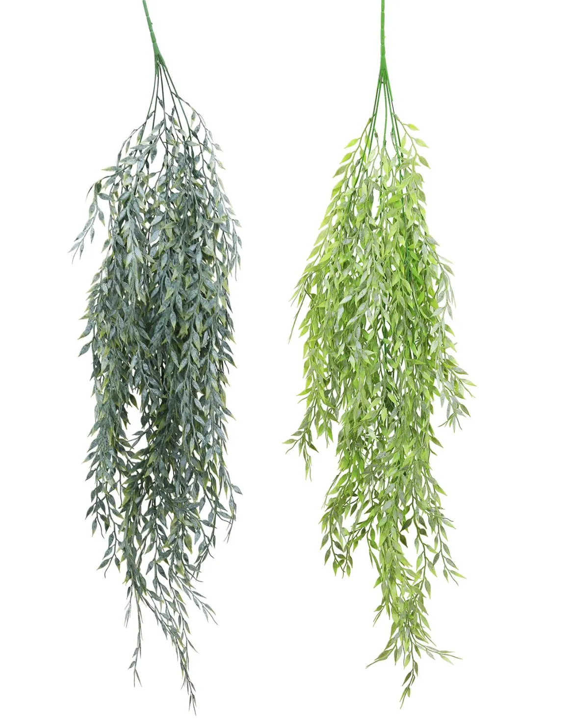CHUTE FEUILLAGE BAMBOU BLANCHI H.90CM