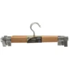 CINTRE BOIS PINCE METAL X3 PIECES