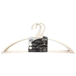 CINTRE PLASTIQUE HANG SUIT X3 PIECES