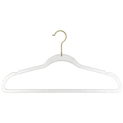 CINTRE PLASTIQUE PAILLETTES X8