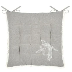 CLARINE GALETTE 16 POINTS 38X38CM BEIGE
