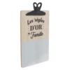 CLIPBOARD DES REGLES DE FAMILLE 18X25CM