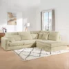 COBRA CANAPE ANGLE DROIT ECRU LINCOLN 03