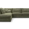 COBRA CANAPE ANGLE GAUCHE KAKI LINCOLN 37