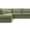 COBRA CANAPE ANGLE GAUCHE VERT CLAIR POSO 047