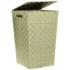 COFFRE LINGE SANGLE KAKI