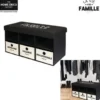 COFFRE BANC PLIABLE AVEC RANGEMENTS M2