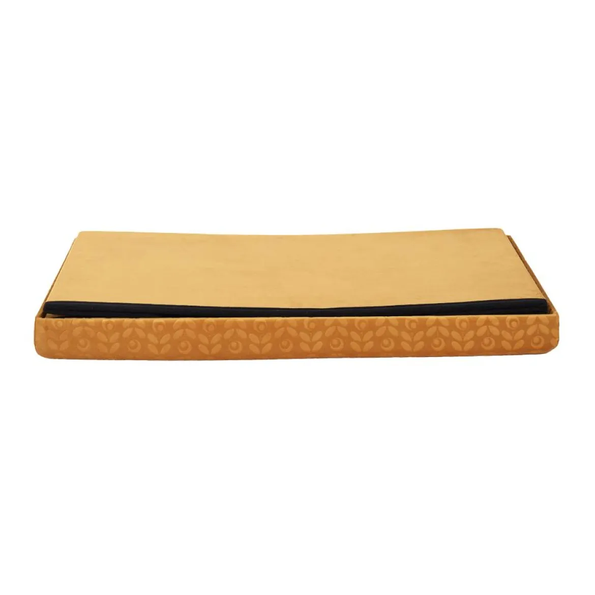 COFFRE BANC PLIABLE RETRO MOUTARDE