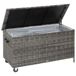 COFFRE BAYANA TERRE D OMBRE D.199X99X108CM