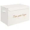 COFFRE DE RANGEMENT BOUCLETTE 36X58CM