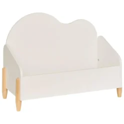 COFFRE DOUCEUR ORGANIQUE BLANC D.61X28.5X44.2CM