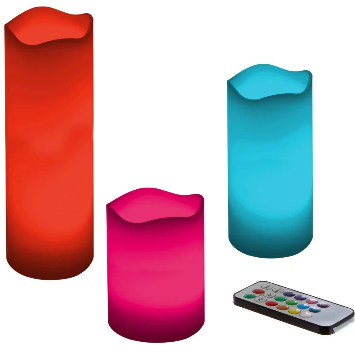 COFFRET 3 BOUGIE LED AVEC TELECOMMANDE