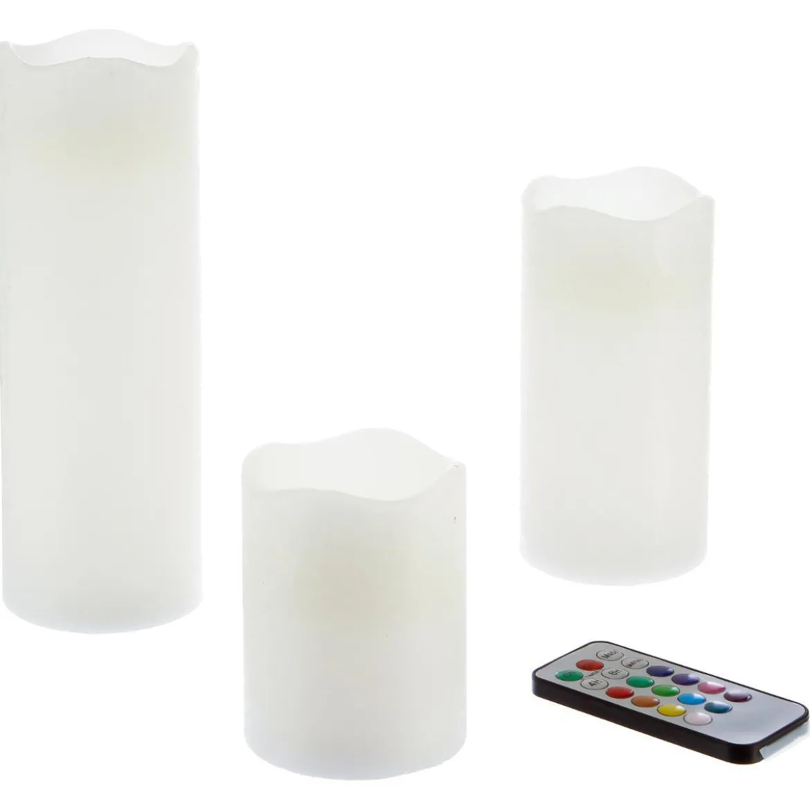 COFFRET 3 BOUGIE LED AVEC TELECOMMANDE