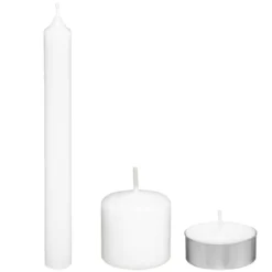 COFFRET BOUGIES BLANC
